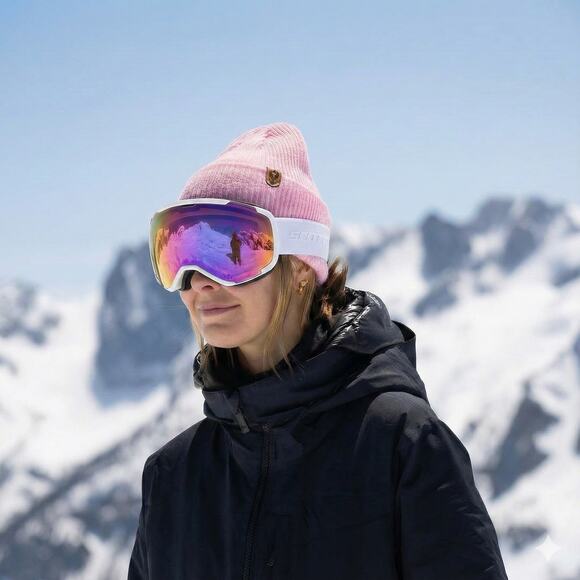 2026 Brand SCOTT Faze II Women's Snow Goggles Ski Skiing Snowboarding - Picture 2 of 6